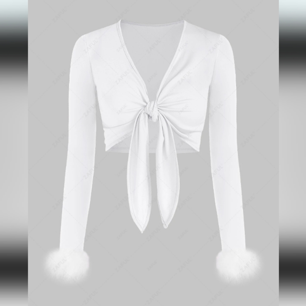FLIRTY & SEXY COVER-UP w/Feathery Wrists ONLY $13!